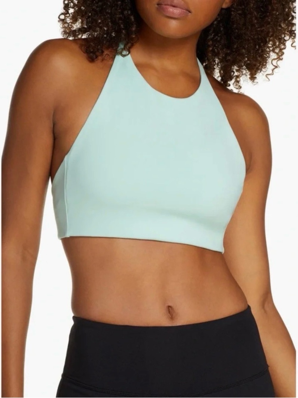 girlfriend collective Topanga bra in mint